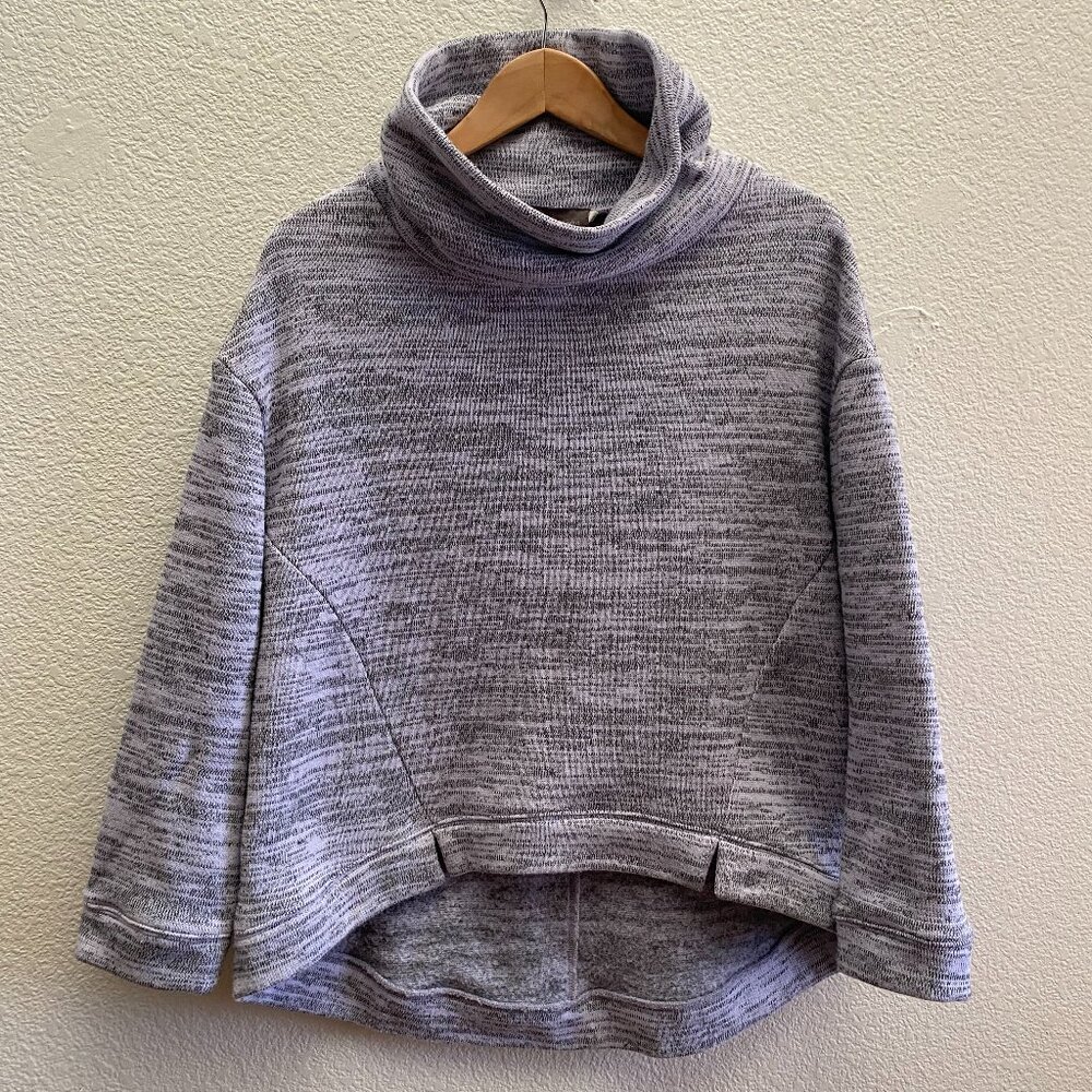 ANTHROPOLOGIE Saturday Sunday Hilo Funnel Neck Pullover Cowl Neck Sweater Small